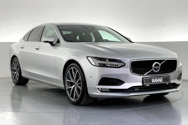 Used 2018 Volvo S90 Momentum 2.0L Sedan 2.0L 4Cyl 316hp Silver - Kavak